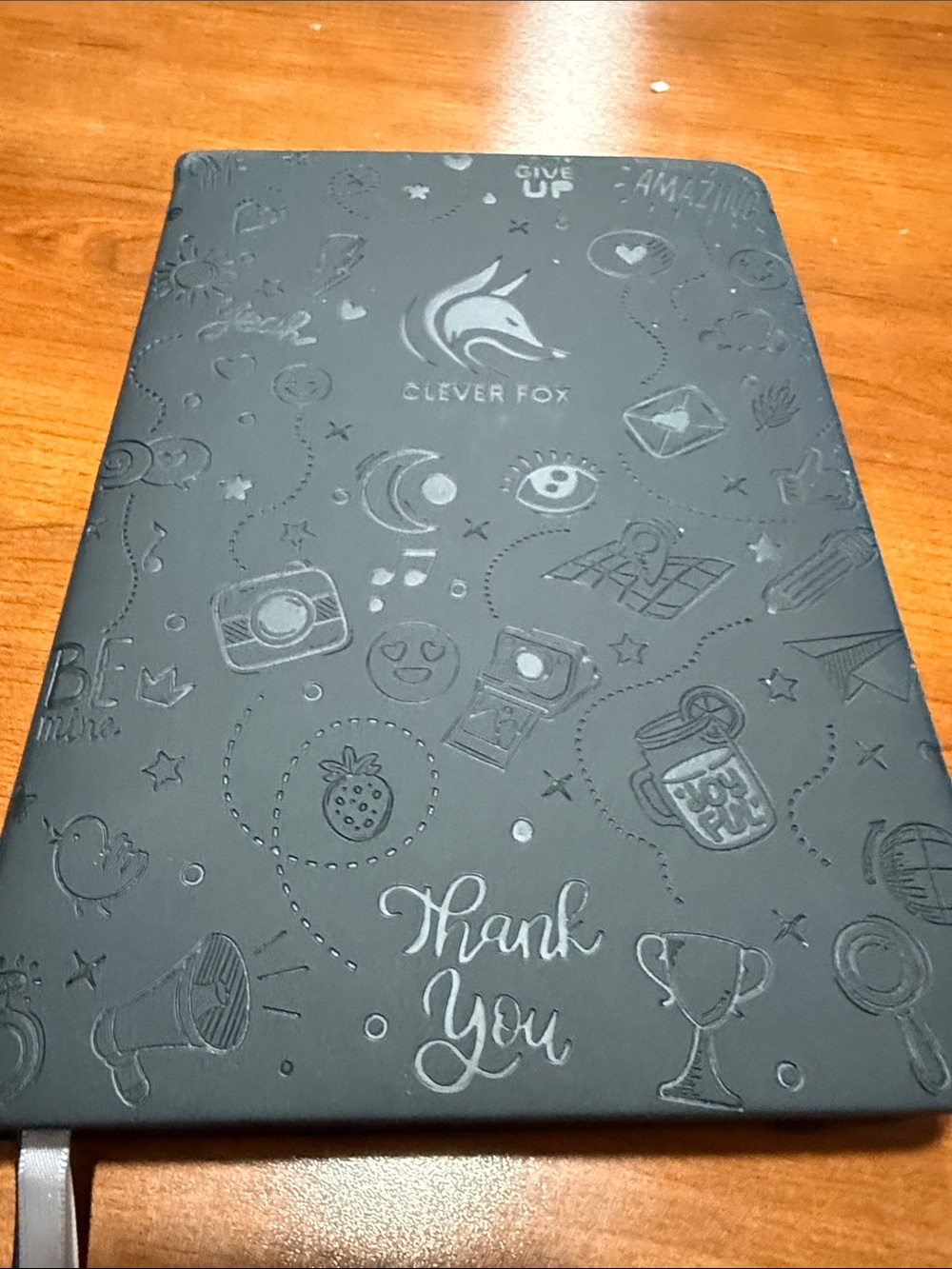 Clever Fox Gratitude Journal -NWOT